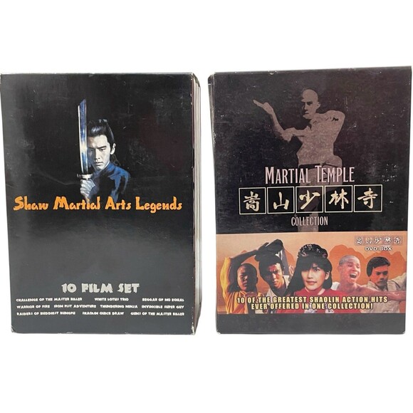 15 Film Martial Arts Legends & Martial Temple Collection VTG Movie Lot - Picture 1 of 3